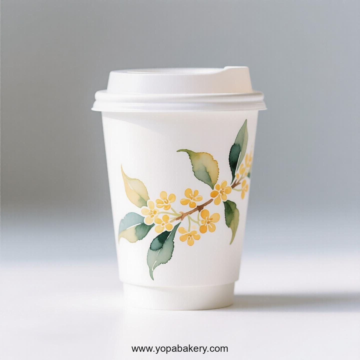 Osmanthus Design Coffee Paper Cups Factory: Bespoke Design Service