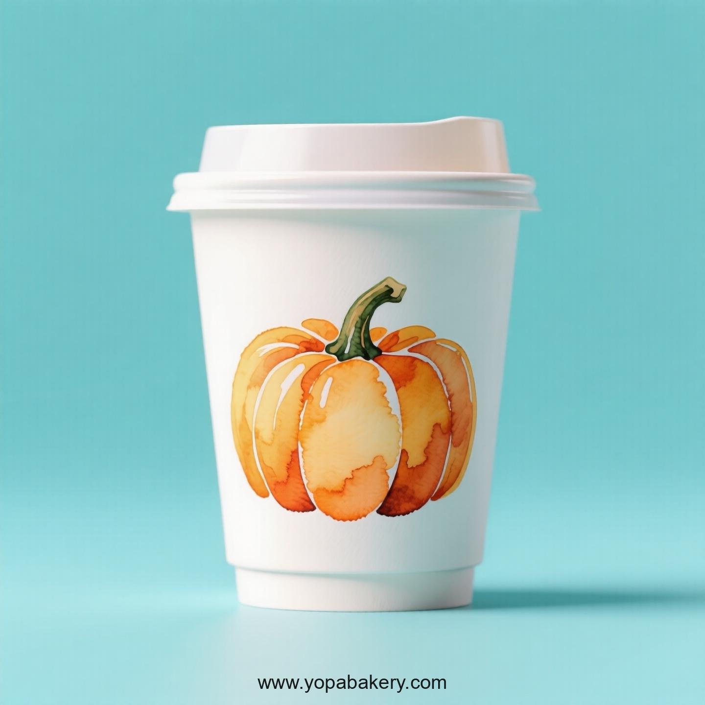 Pumpkin Design Paper Coffee Cups Factory: 4-24 oz Custom Logo Pumpkin Design Paper Coffee Cups Factory: 4-24 oz Custom Logo