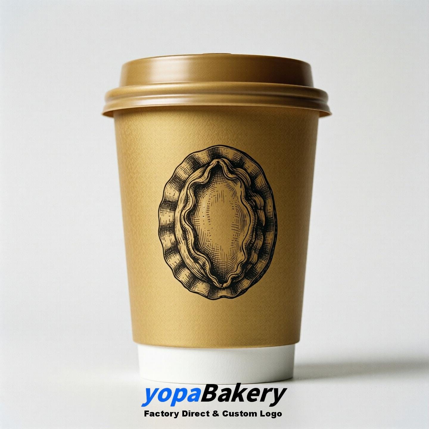Abalone Double Wall Paper Cups: 100ml/120ml/200ml/240ml/300ml/360ml/400ml/500ml/600ml/700ml