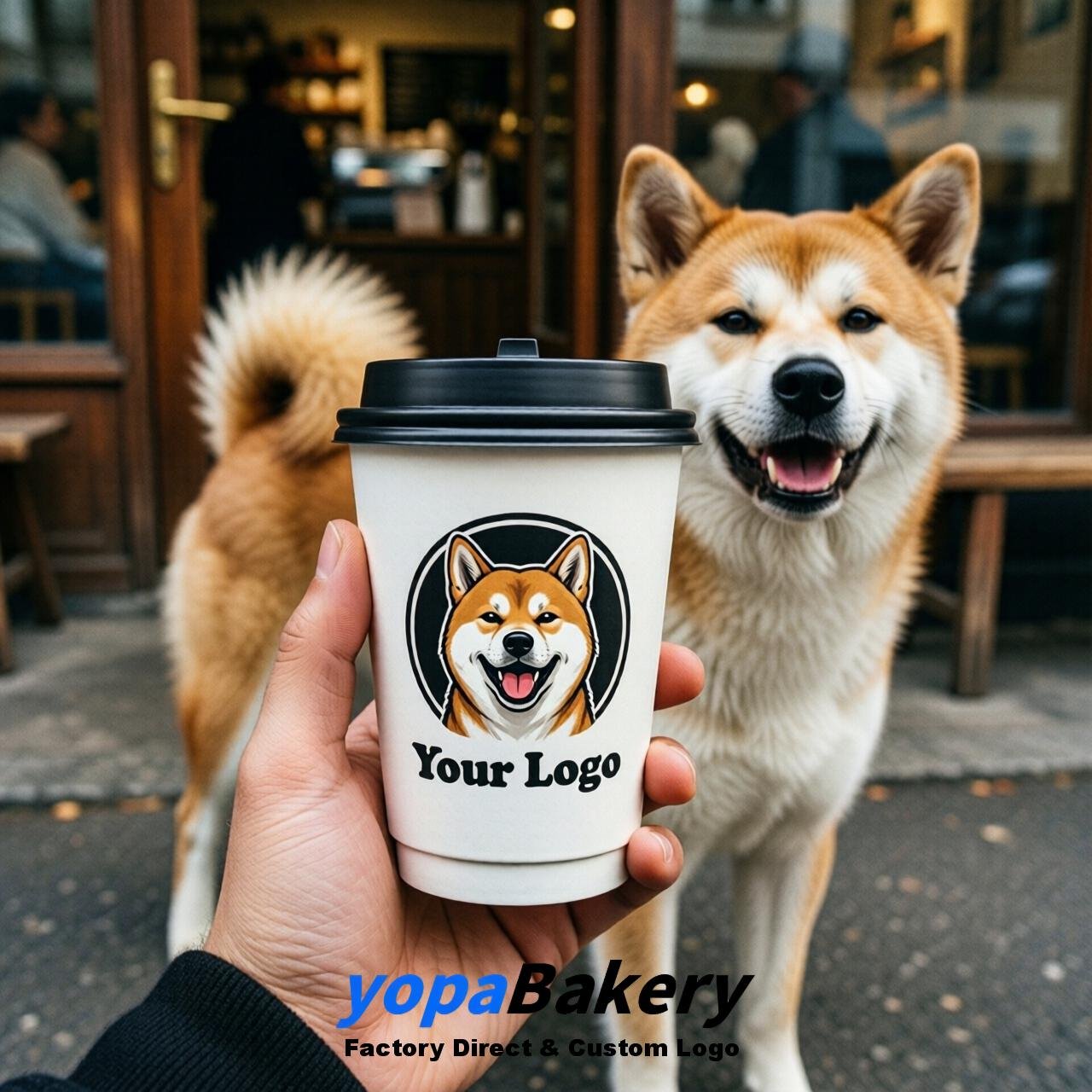 Akita Double Wall Paper Cups: 8oz/12oz/16oz/20oz/22oz/24oz