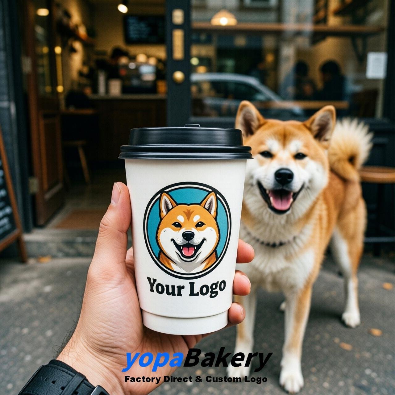 Akita Double Wall Paper Cups: 8oz/12oz/16oz/20oz/22oz/24oz