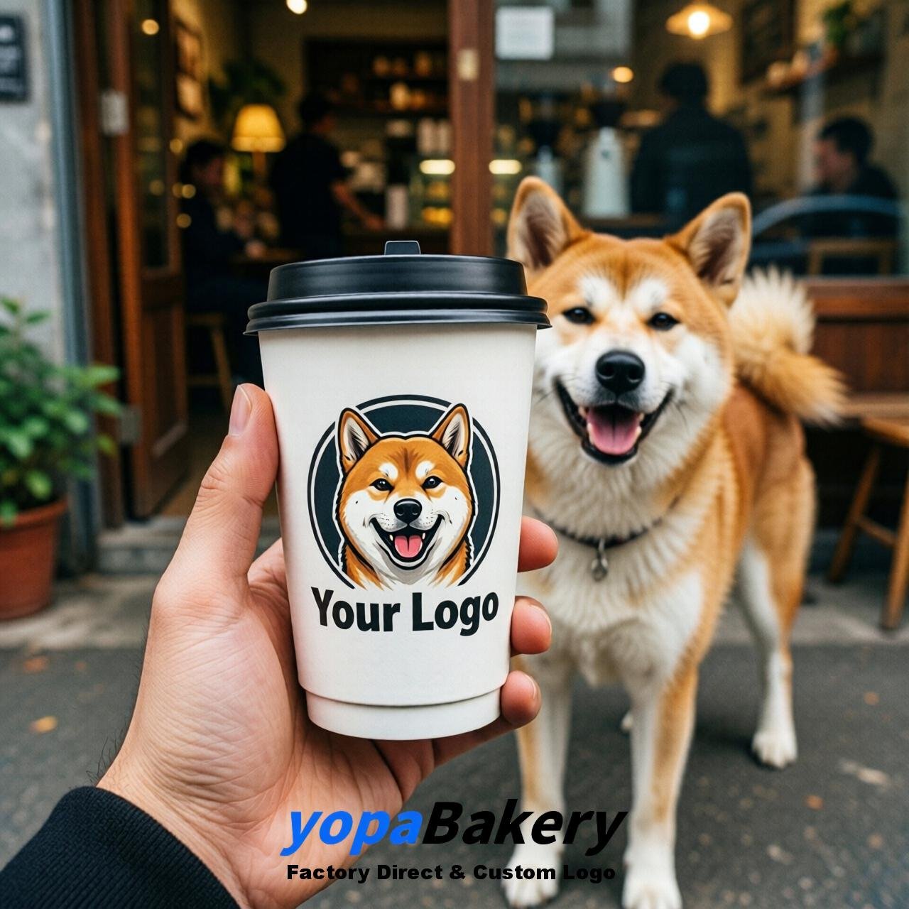 Akita Double Wall Paper Cups: 8oz/12oz/16oz/20oz/22oz/24oz