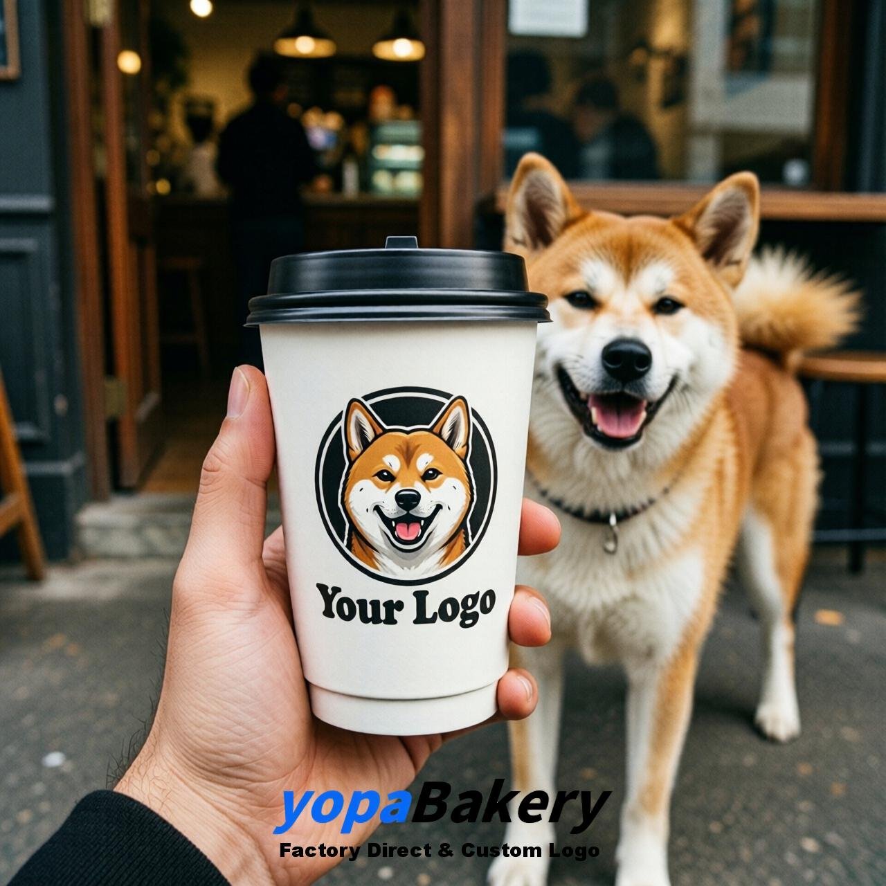 Akita Double Wall Paper Cups: 8oz/12oz/16oz/20oz/22oz/24oz