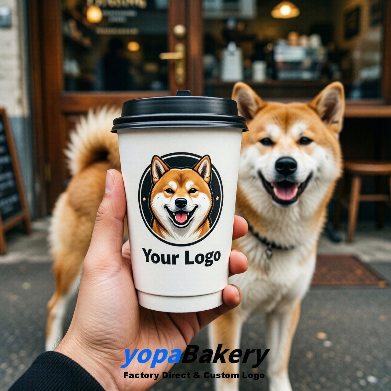 Akita Double Wall Paper Cups: 8oz/12oz/16oz/20oz/22oz/24oz