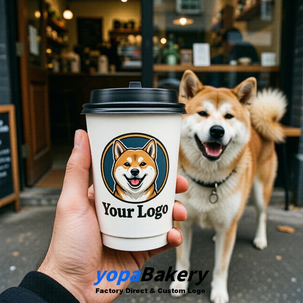 Akita Double Wall Paper Cups: 8oz/12oz/16oz/20oz/22oz/24oz