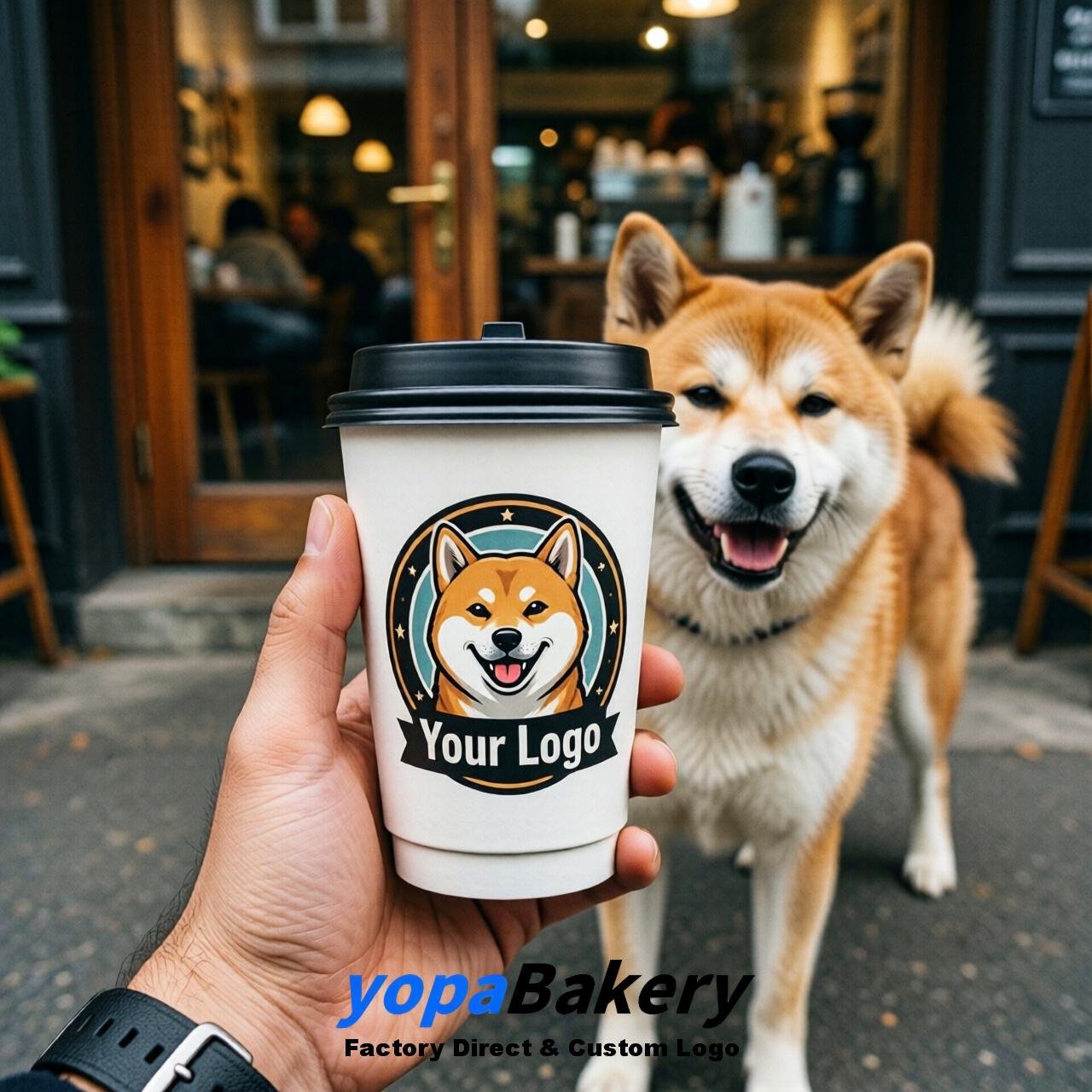 Akita Double Wall Paper Cups: 8oz/12oz/16oz/20oz/22oz/24oz