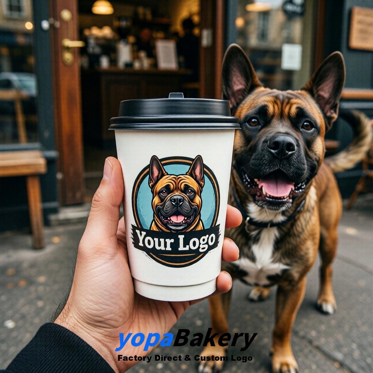 Cane Corso Double Wall Paper Cups: 8oz/12oz/16oz/20oz/22oz/24oz
