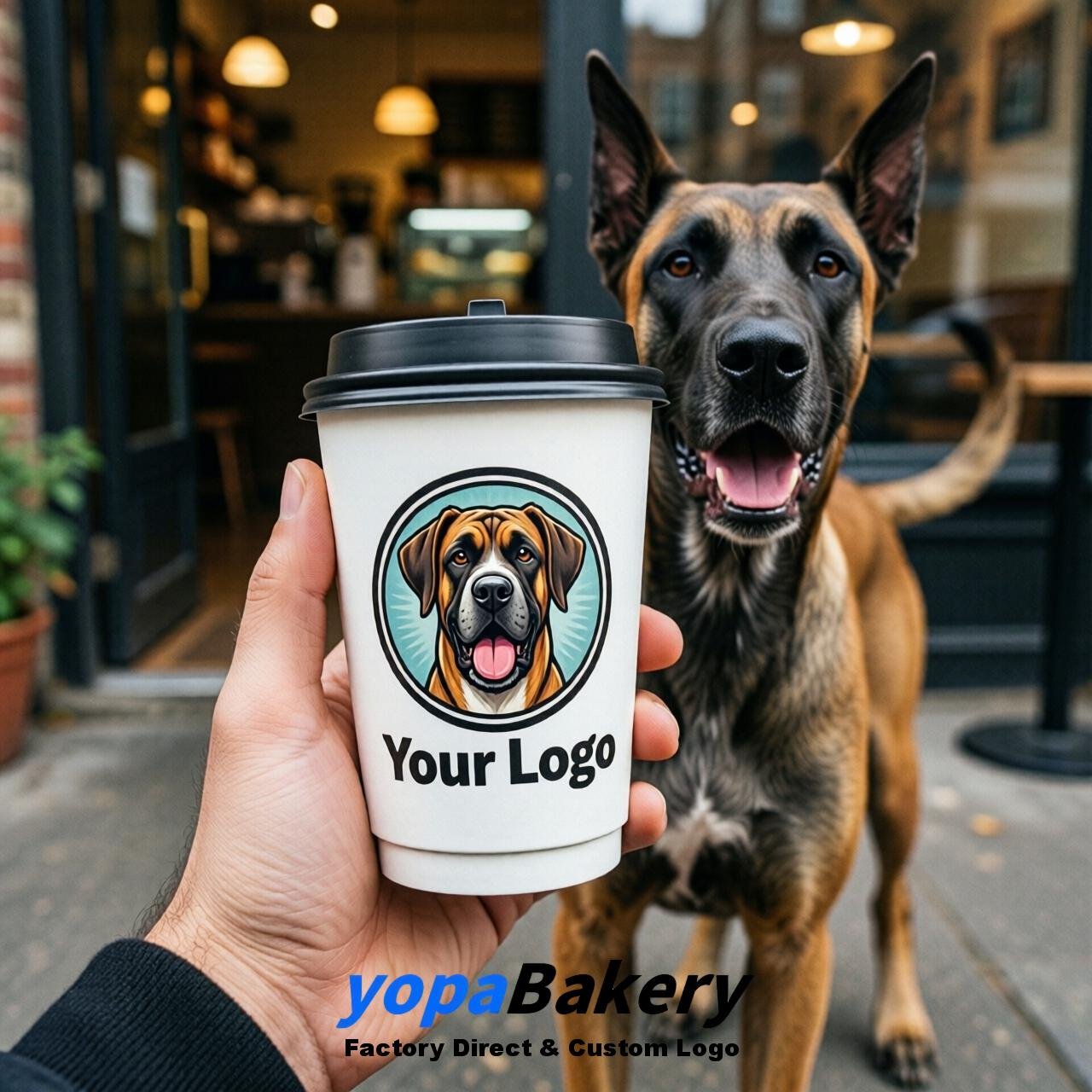 Great Dane Double Wall Paper Cups: 8oz/12oz/16oz/20oz/22oz/24oz