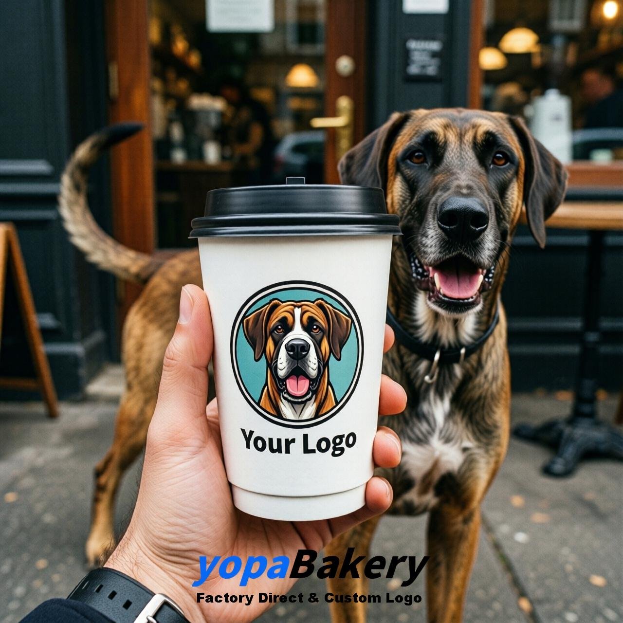Great Dane Double Wall Paper Cups: 8oz/12oz/16oz/20oz/22oz/24oz