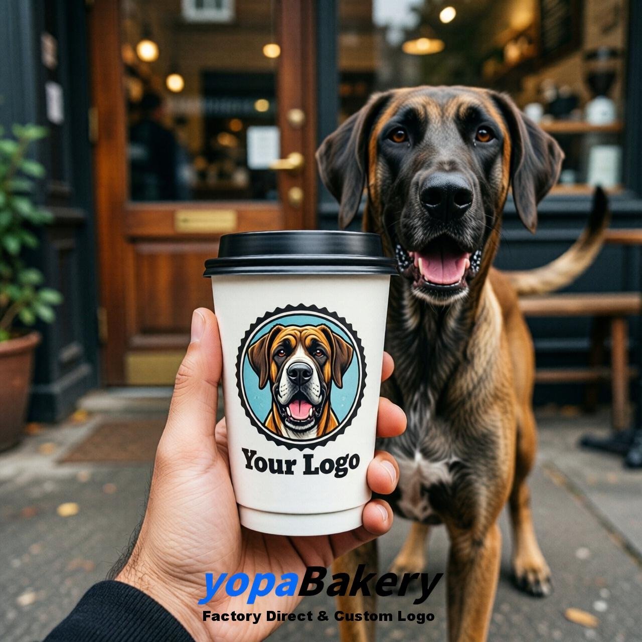 Great Dane Double Wall Paper Cups: 8oz/12oz/16oz/20oz/22oz/24oz