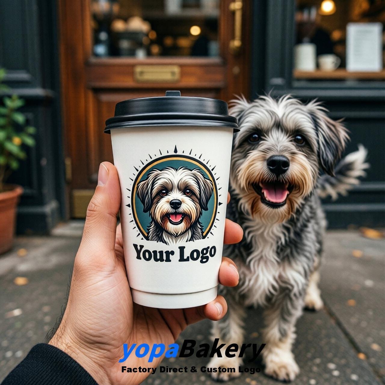 Havanese Double Wall Paper Cups: 8oz/12oz/16oz/20oz/22oz/24oz