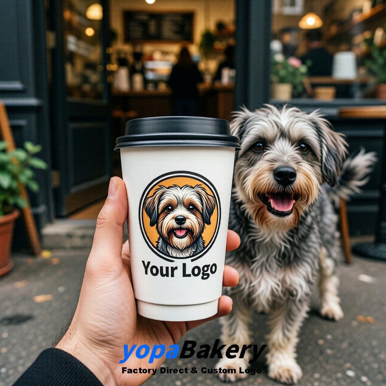 Havanese Double Wall Paper Cups: 8oz/12oz/16oz/20oz/22oz/24oz