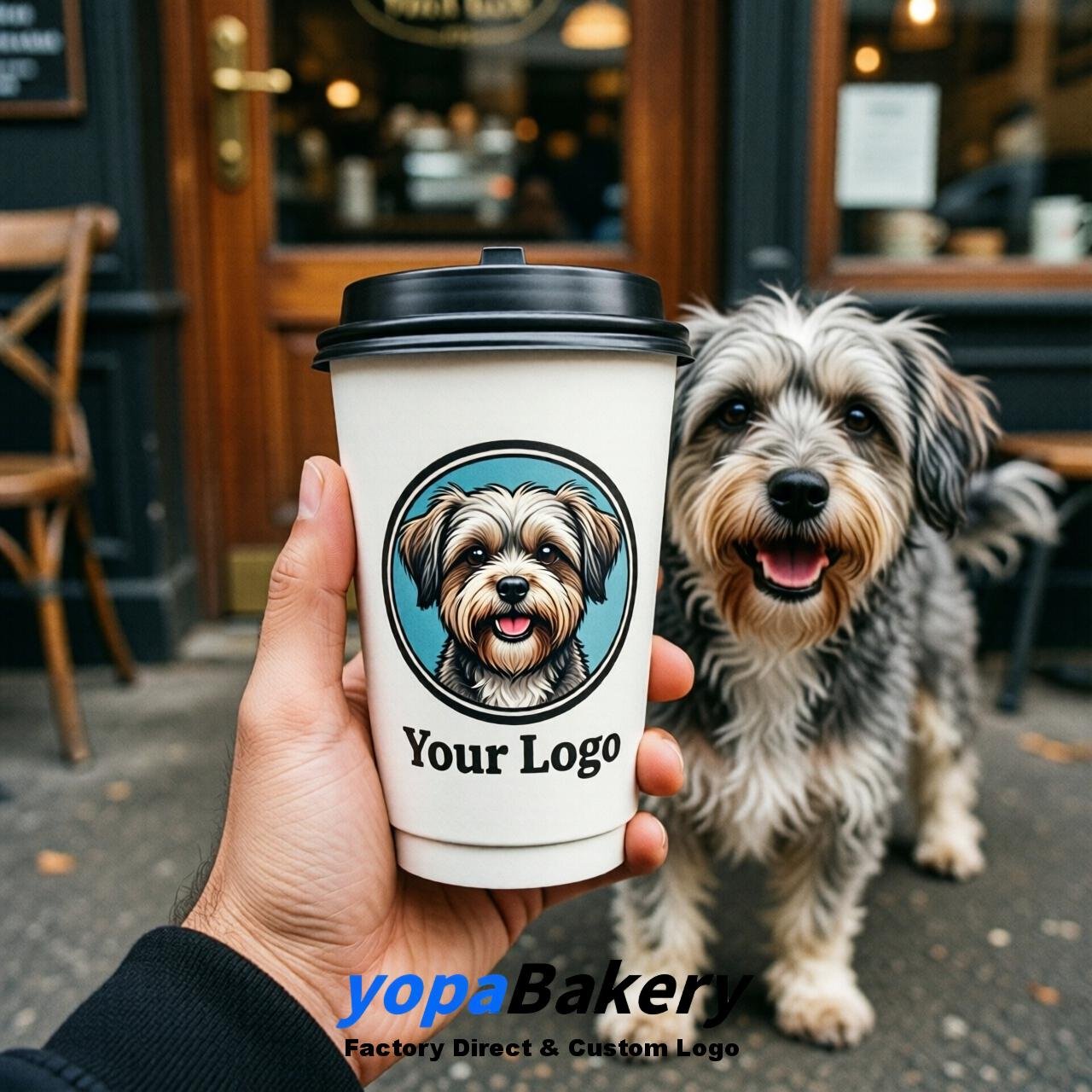 Havanese Double Wall Paper Cups: 8oz/12oz/16oz/20oz/22oz/24oz