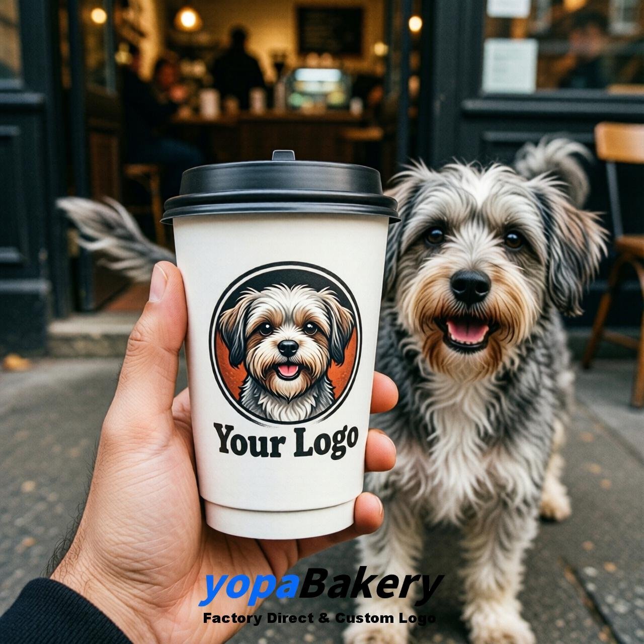 Havanese Double Wall Paper Cups: 8oz/12oz/16oz/20oz/22oz/24oz