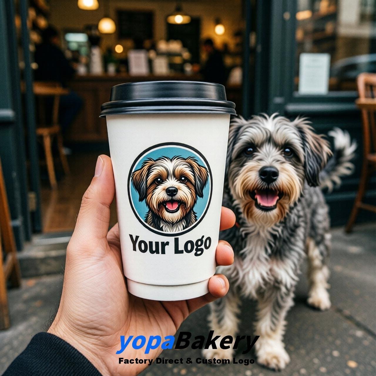 Havanese Double Wall Paper Cups: 8oz/12oz/16oz/20oz/22oz/24oz