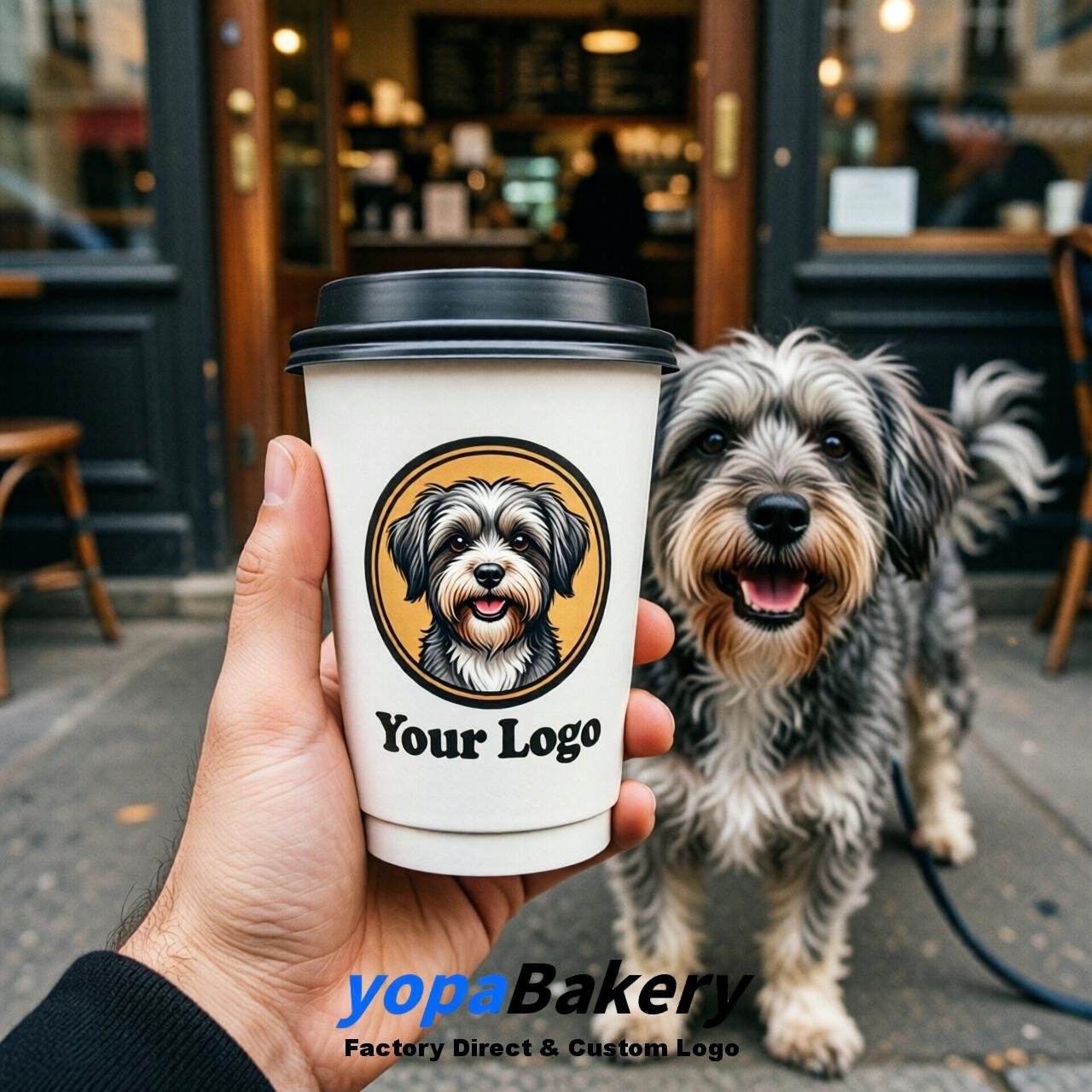 Havanese Double Wall Paper Cups: 8oz/12oz/16oz/20oz/22oz/24oz