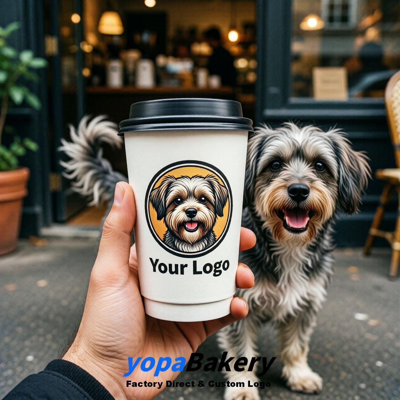 Havanese Double Wall Paper Cups: 8oz/12oz/16oz/20oz/22oz/24oz