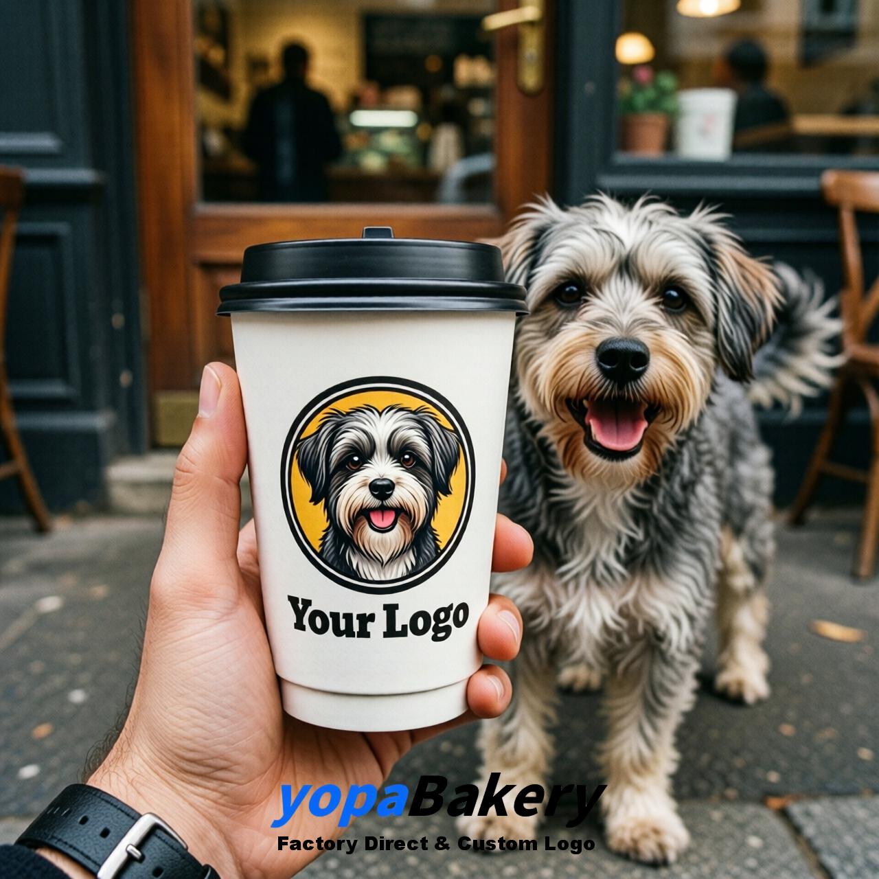 Havanese Double Wall Paper Cups: 8oz/12oz/16oz/20oz/22oz/24oz