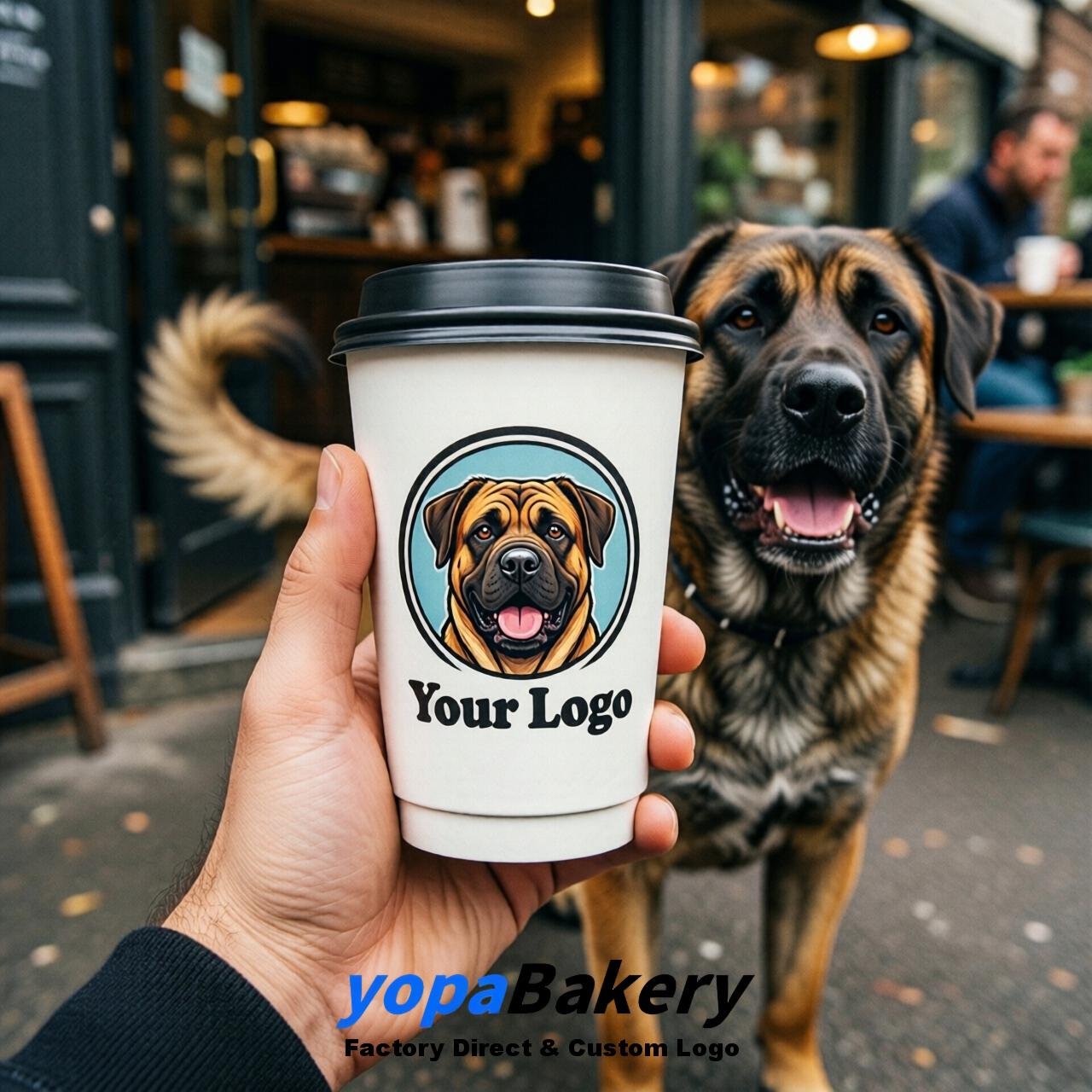 Mastiff Double Wall Paper Cups: 8oz/12oz/16oz/20oz/22oz/24oz