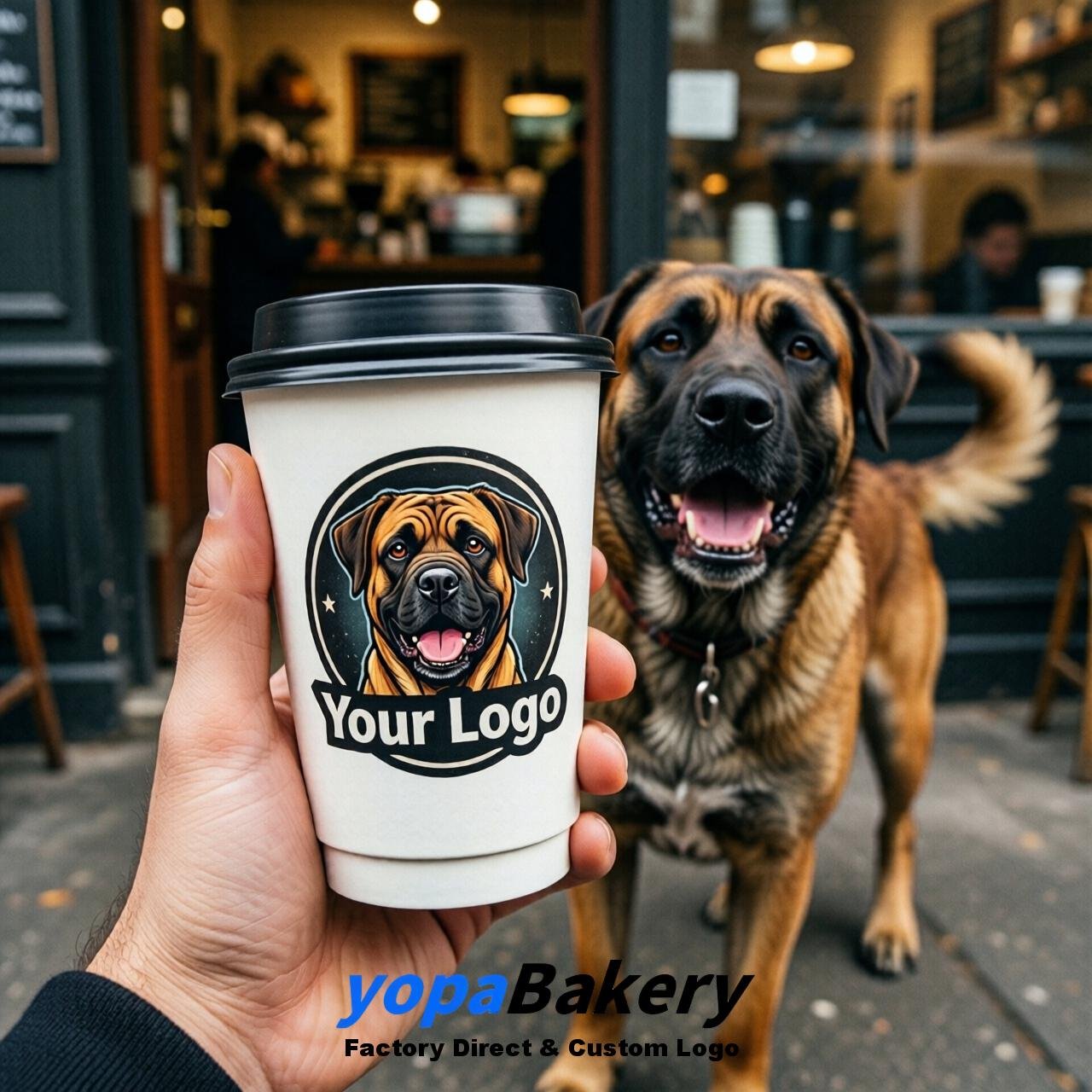 Mastiff Double Wall Paper Cups: 8oz/12oz/16oz/20oz/22oz/24oz