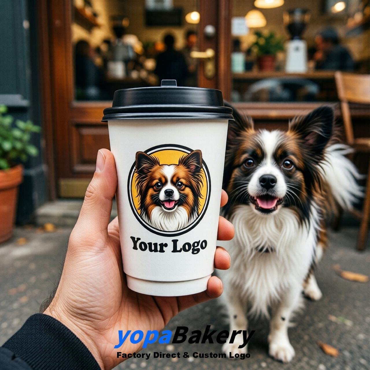Papillon Double Wall Paper Cups: 8oz/12oz/16oz/20oz/22oz/24oz