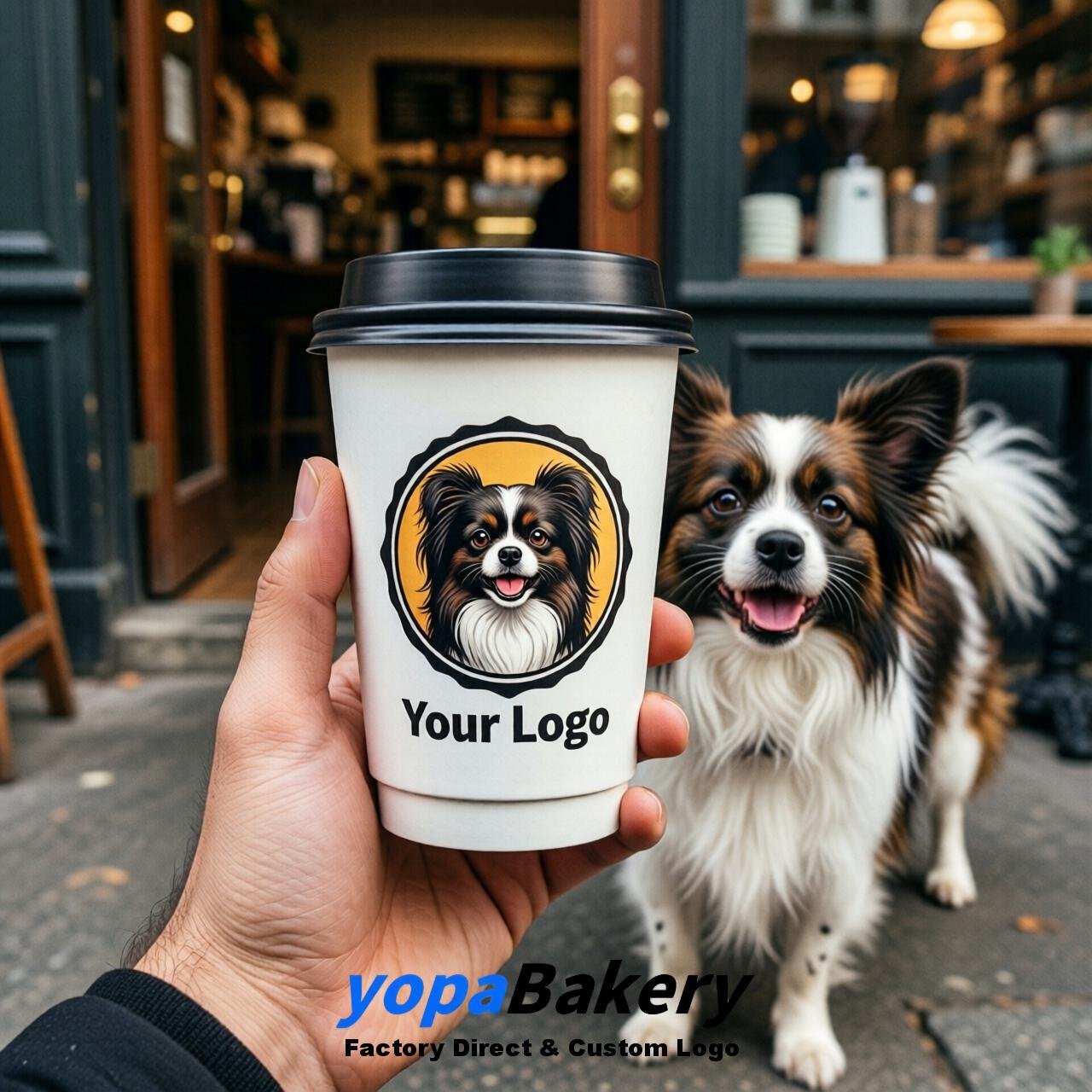 Papillon Double Wall Paper Cups: 8oz/12oz/16oz/20oz/22oz/24oz