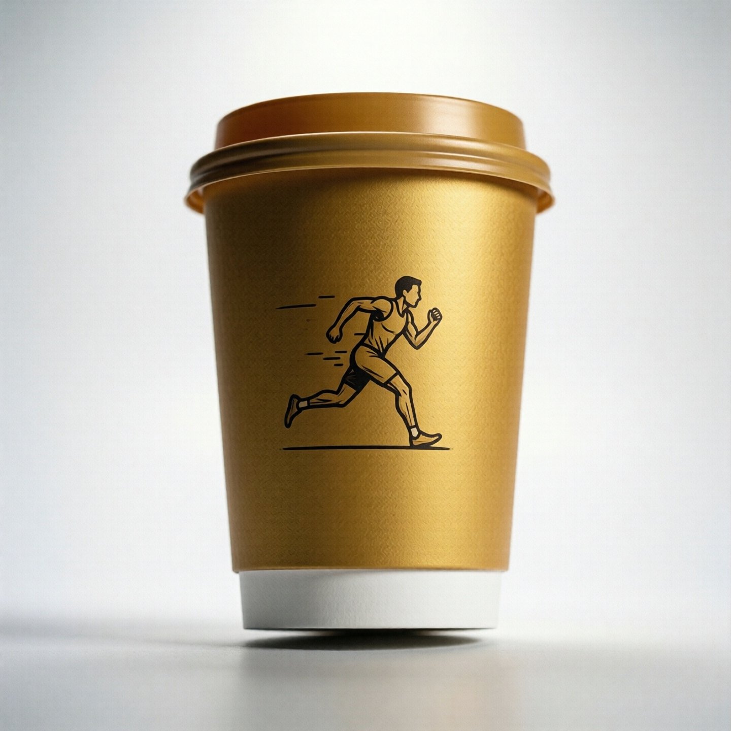 Running Theme Coffee Paper Cups: 8oz/12oz/16oz/20oz Running Theme Coffee Paper Cups: 8oz/12oz/16oz/20oz