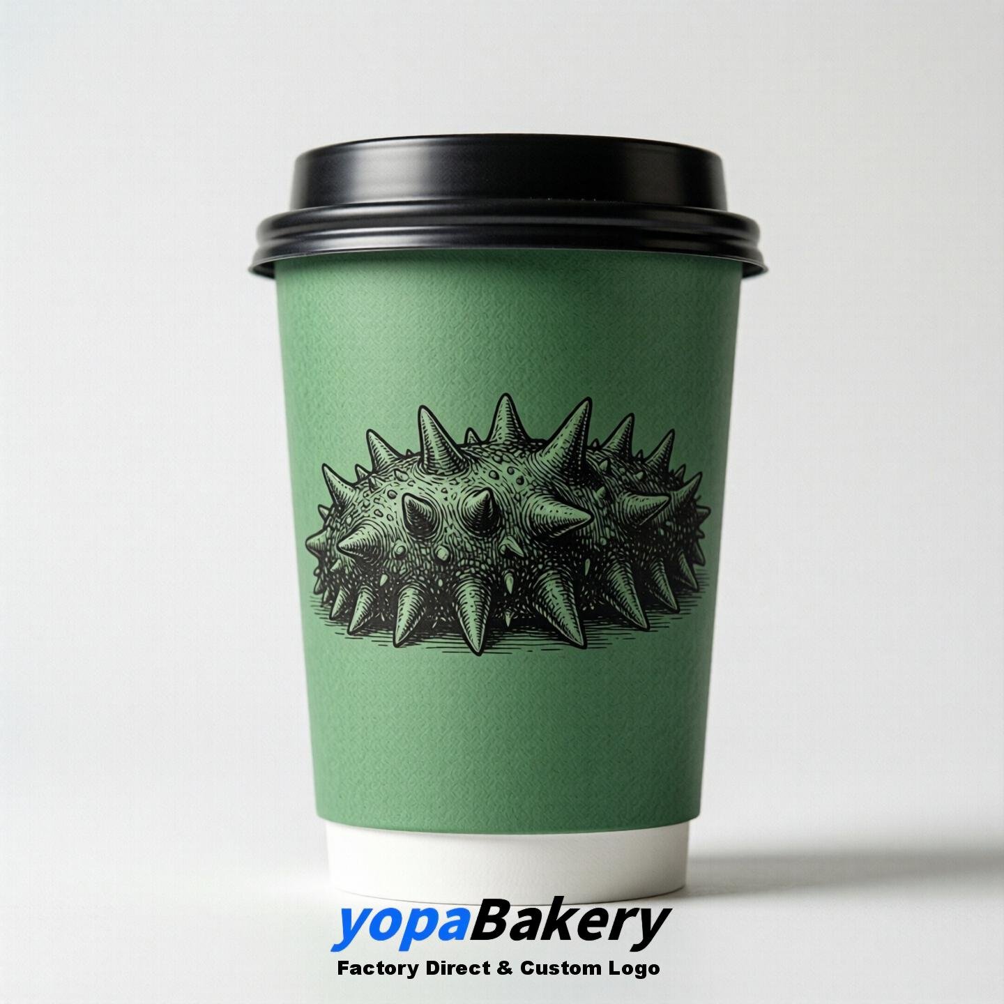 Seaucumber Double Wall Paper Cups: 100ml/120ml/200ml/240ml/300ml/360ml/400ml/500ml/600ml/700ml