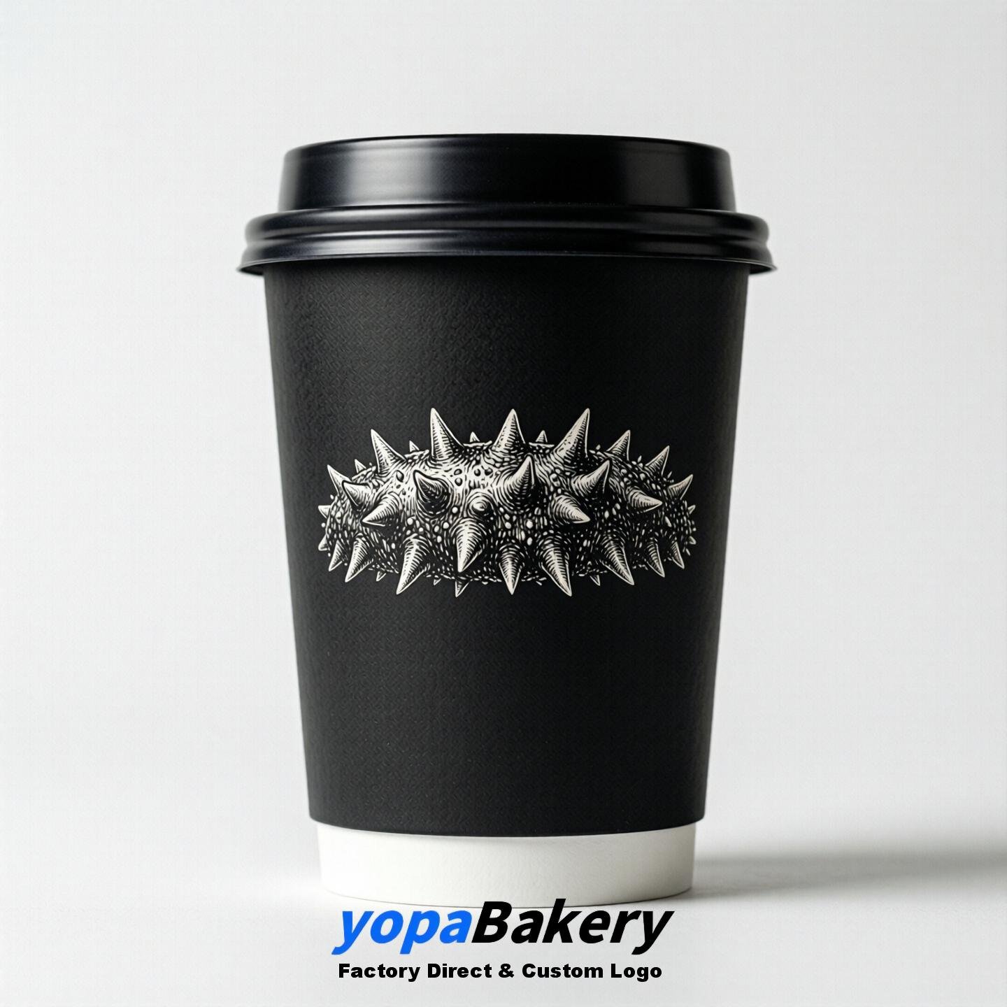Seaucumber Double Wall Paper Cups: 100ml/120ml/200ml/240ml/300ml/360ml/400ml/500ml/600ml/700ml
