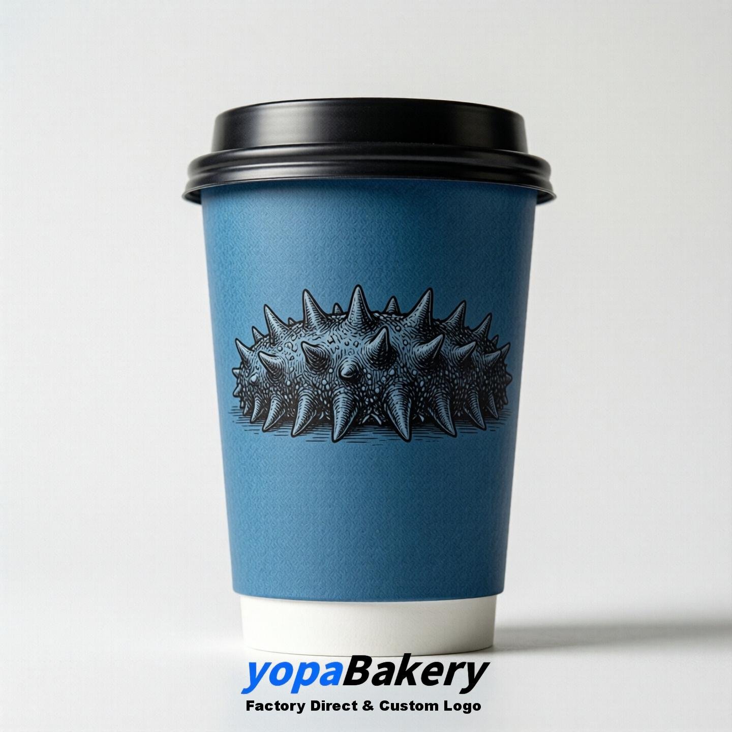 Seaucumber Double Wall Paper Cups: 100ml/120ml/200ml/240ml/300ml/360ml/400ml/500ml/600ml/700ml