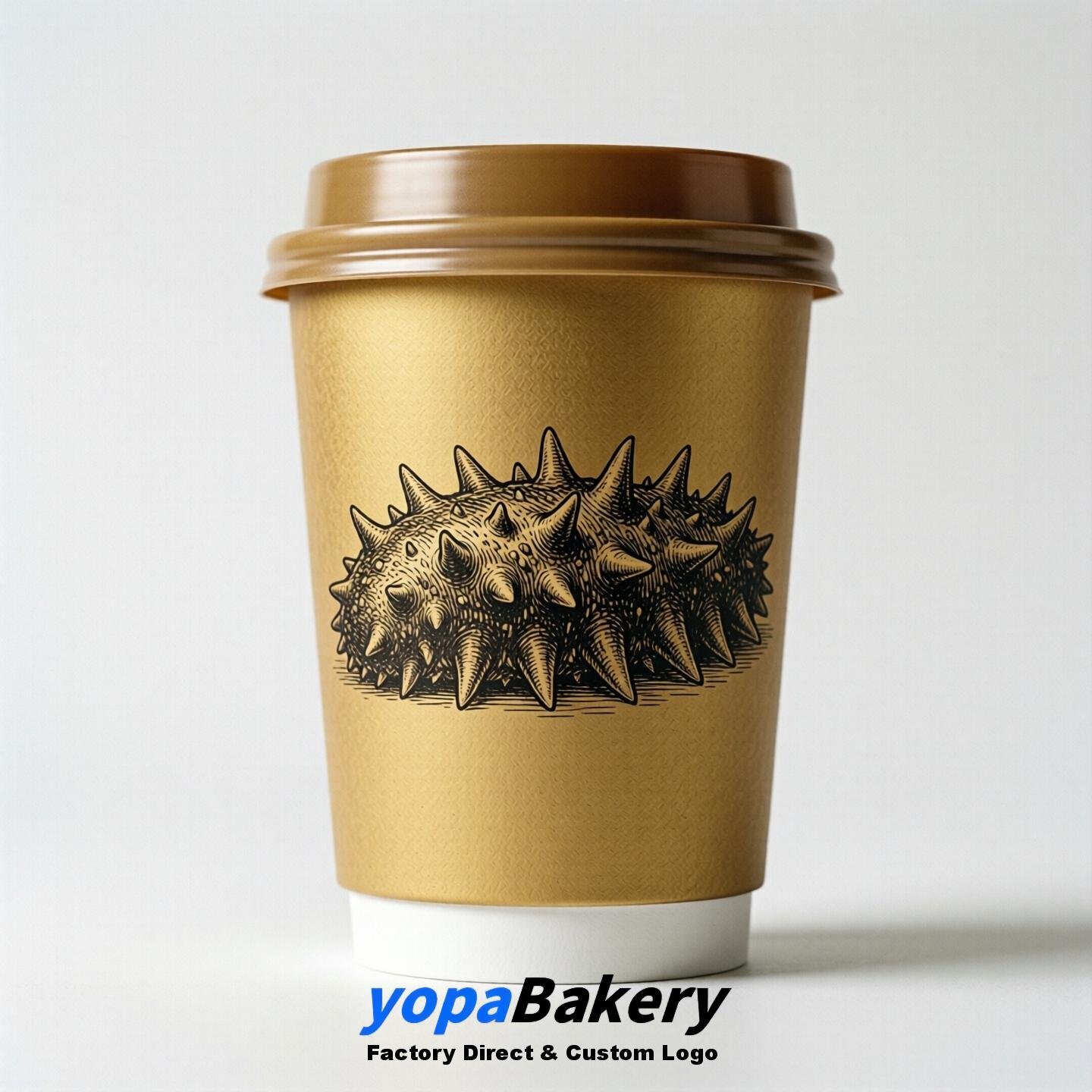 Seaucumber Double Wall Paper Cups: 100ml/120ml/200ml/240ml/300ml/360ml/400ml/500ml/600ml/700ml