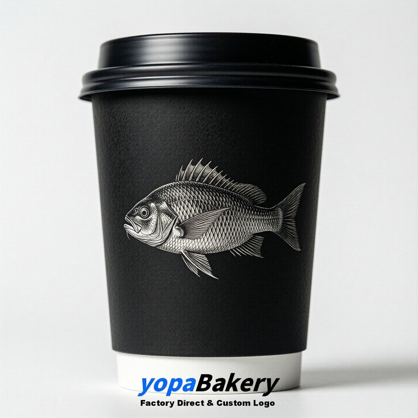 Snapper Double Wall Paper Cups: 100ml/120ml/200ml/240ml/300ml/360ml/400ml/500ml/600ml/700ml
