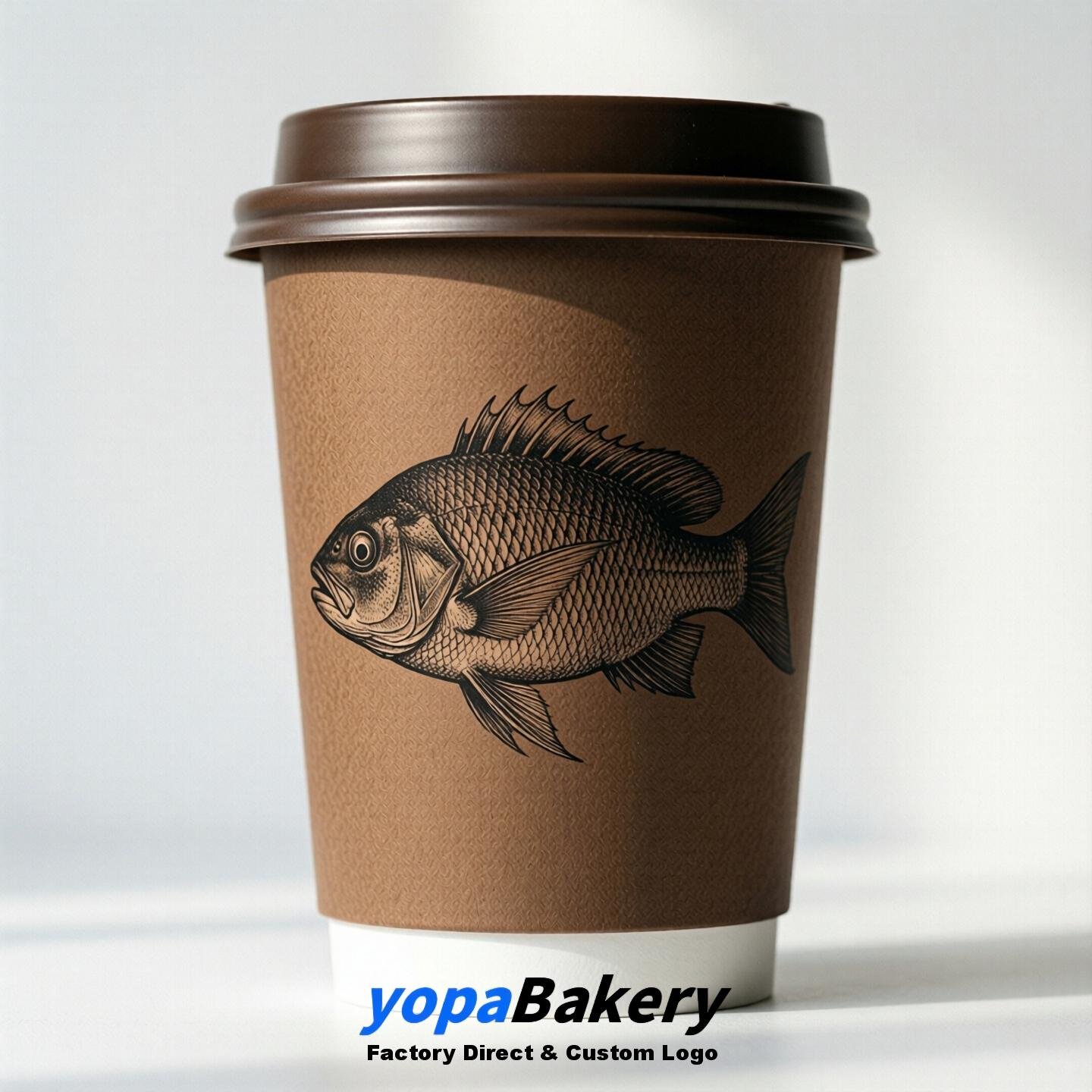 Snapper Double Wall Paper Cups: 100ml/120ml/200ml/240ml/300ml/360ml/400ml/500ml/600ml/700ml