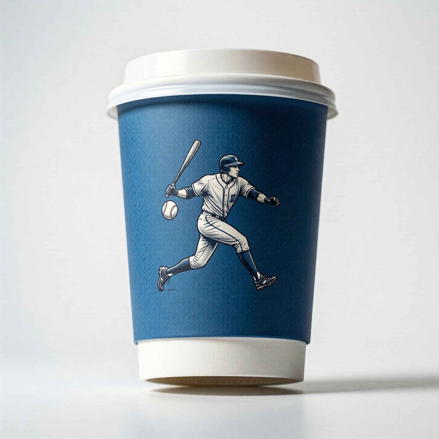 Softball Theme Coffee Paper Cups: 8oz/12oz/16oz/20oz Softball Theme Coffee Paper Cups: 8oz/12oz/16oz/20oz