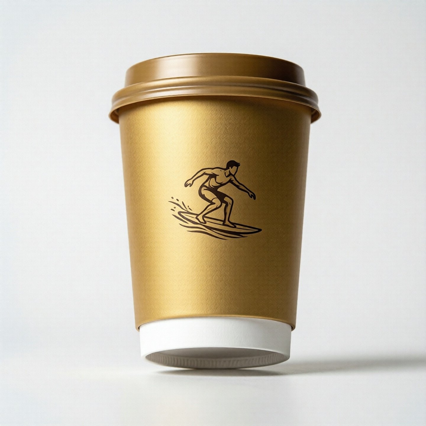 Surfing Theme Coffee Paper Cups: 8oz/12oz/16oz/20oz Surfing Theme Coffee Paper Cups: 8oz/12oz/16oz/20oz