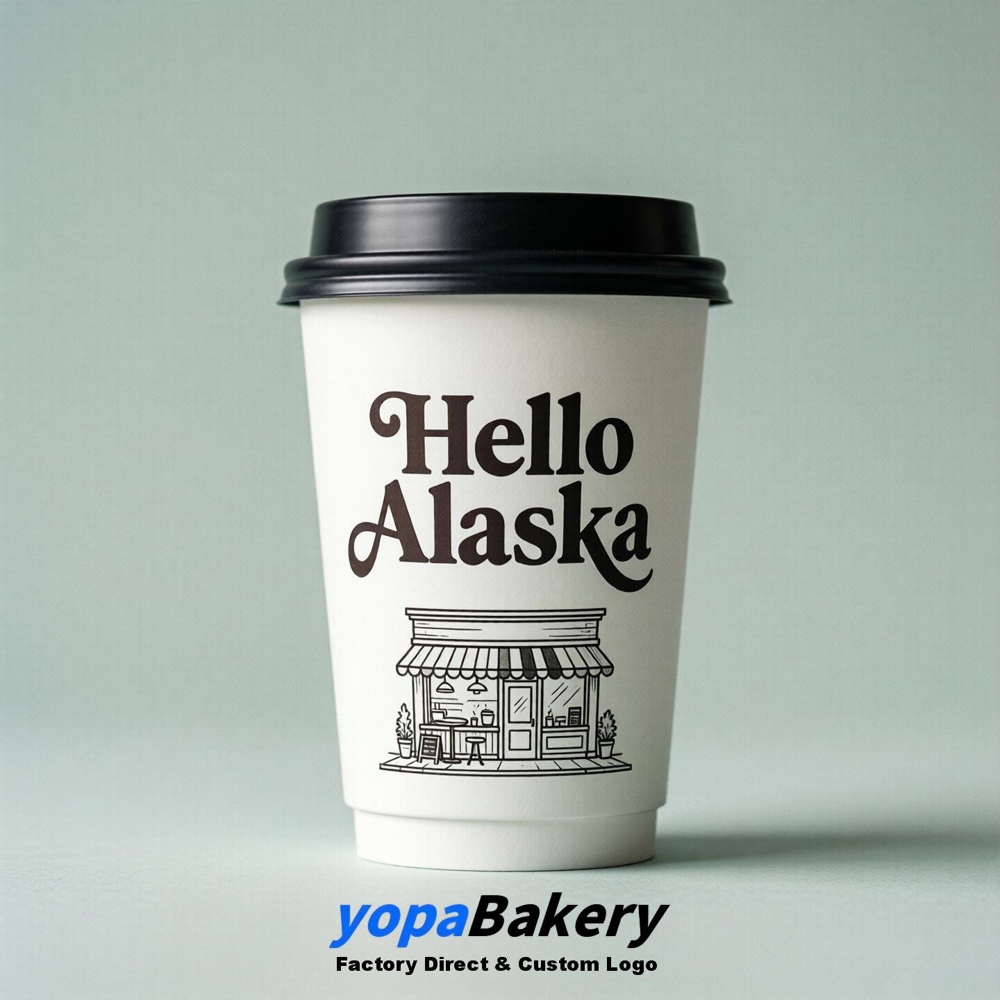 Welcome to Alaska Printed Paper Coffee Cups | Alaska Coffee Cups Design & Factory