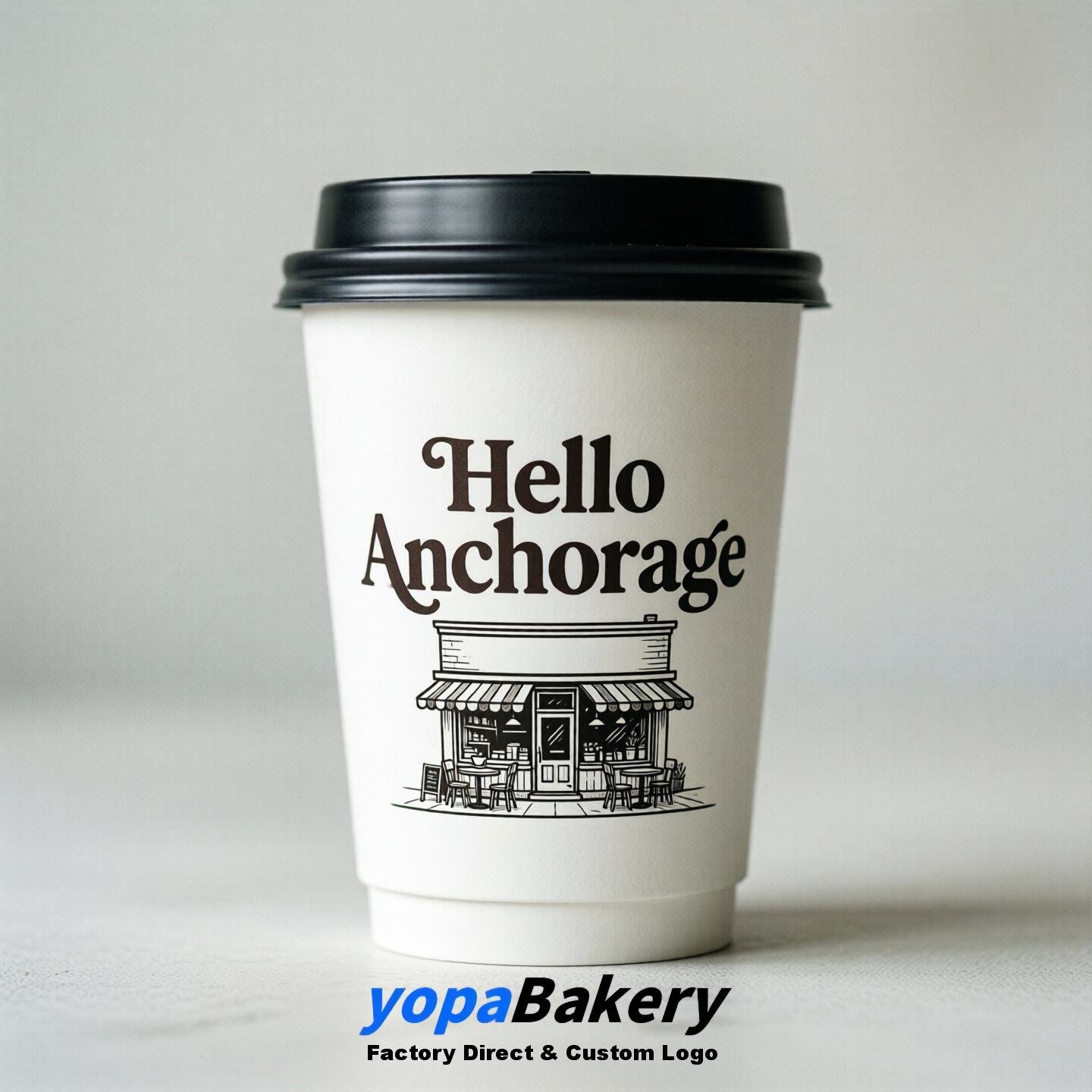 Welcome to Anchorage Printed Paper Coffee Cups | Anchorage Coffee Packaging Design Firm