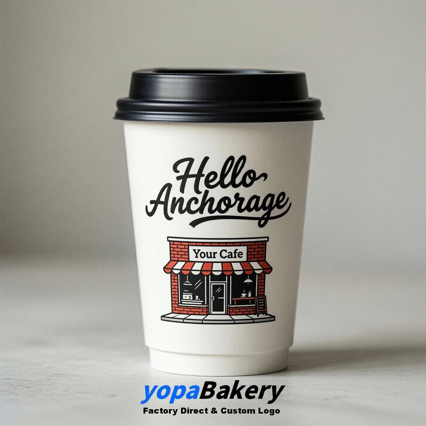 Welcome to Anchorage Printed Paper Coffee Cups | Anchorage Coffee Packaging Design Firm