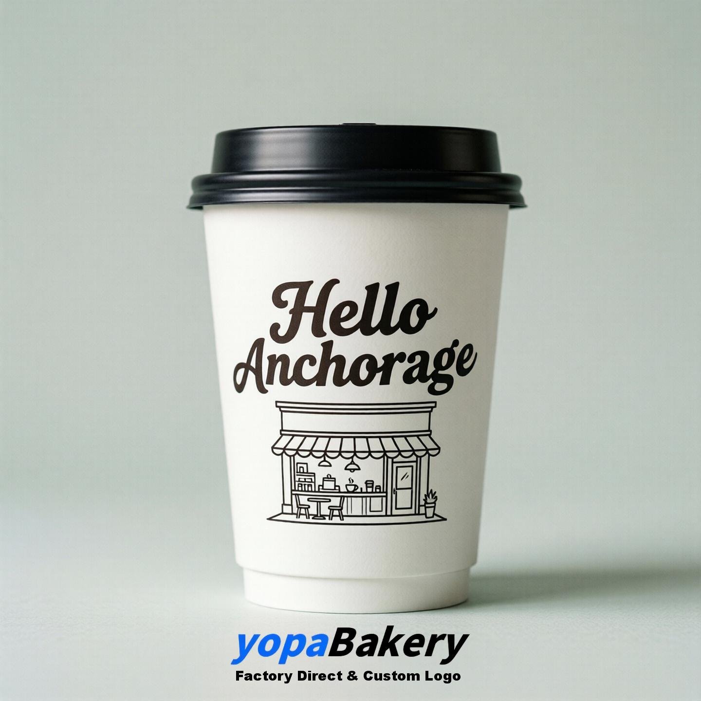 Welcome to Anchorage Printed Paper Coffee Cups | Anchorage Coffee Packaging Design Firm
