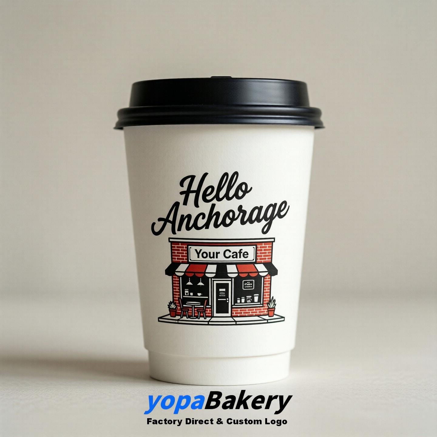 Welcome to Anchorage Printed Paper Coffee Cups | Anchorage Coffee Packaging Design Firm
