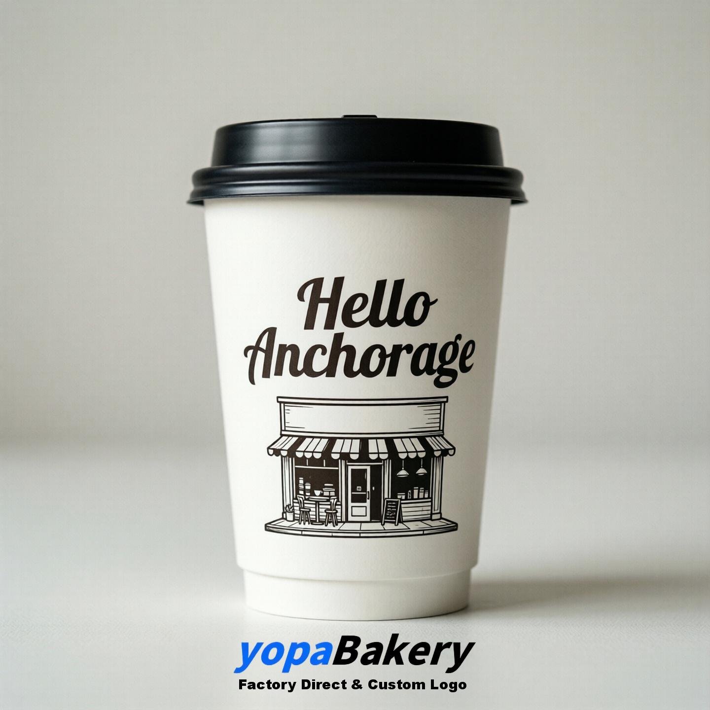 Welcome to Anchorage Printed Paper Coffee Cups | Anchorage Coffee Packaging Design Firm