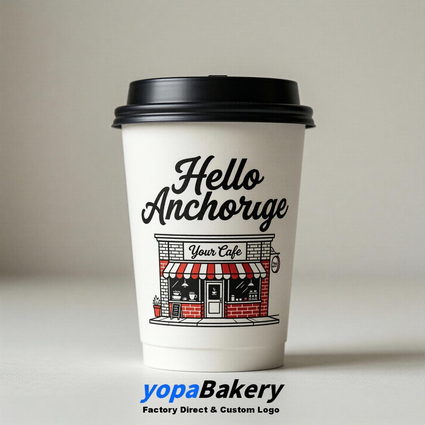Welcome to Anchorage Printed Paper Coffee Cups | Anchorage Coffee Packaging Design Firm