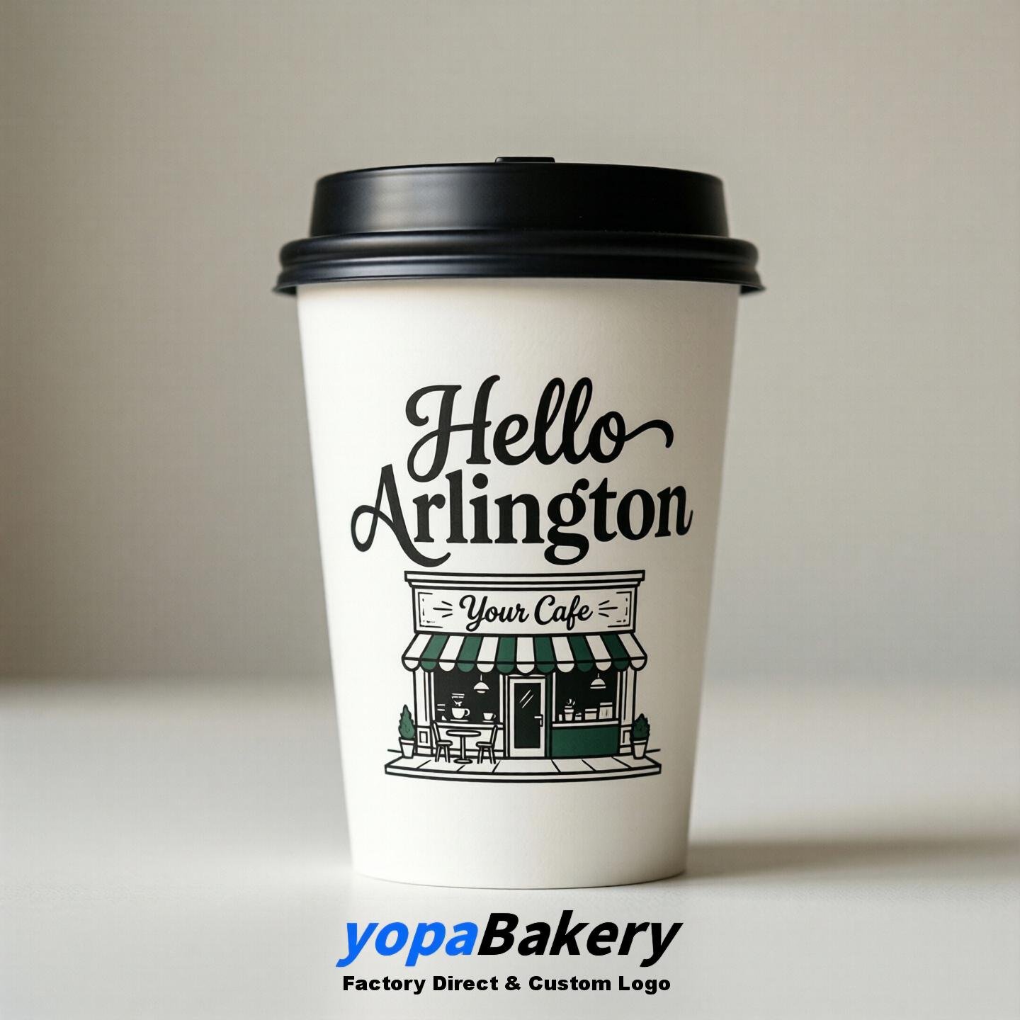 Welcome to Arlington Printed Paper Coffee Cups | Arlington Coffee Packaging Design Firm