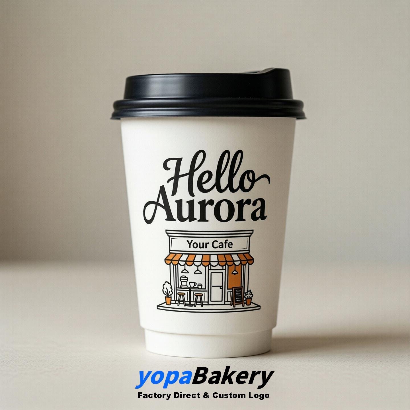 Welcome to Aurora Printed Paper Coffee Cups | Aurora Coffee Packaging Design Firm