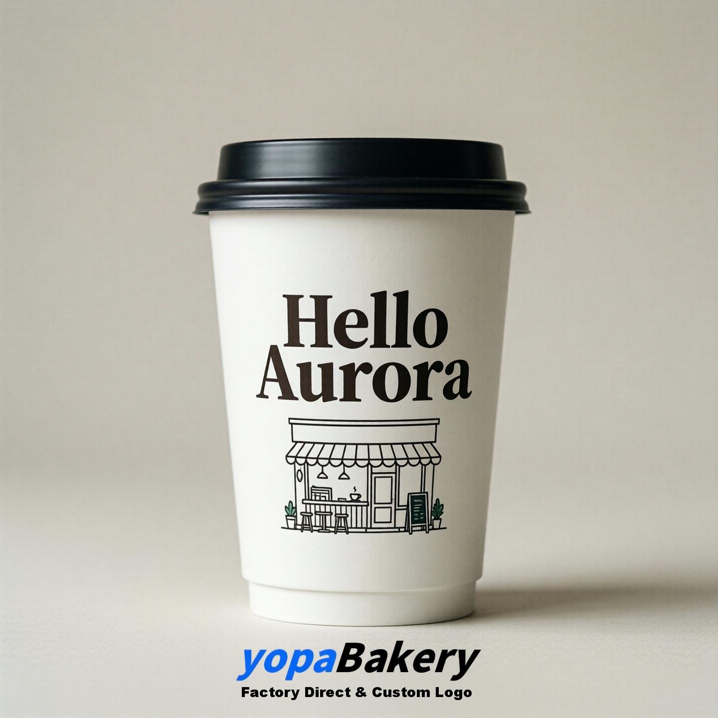 Welcome to Aurora Printed Paper Coffee Cups | Aurora Coffee Packaging Design Firm
