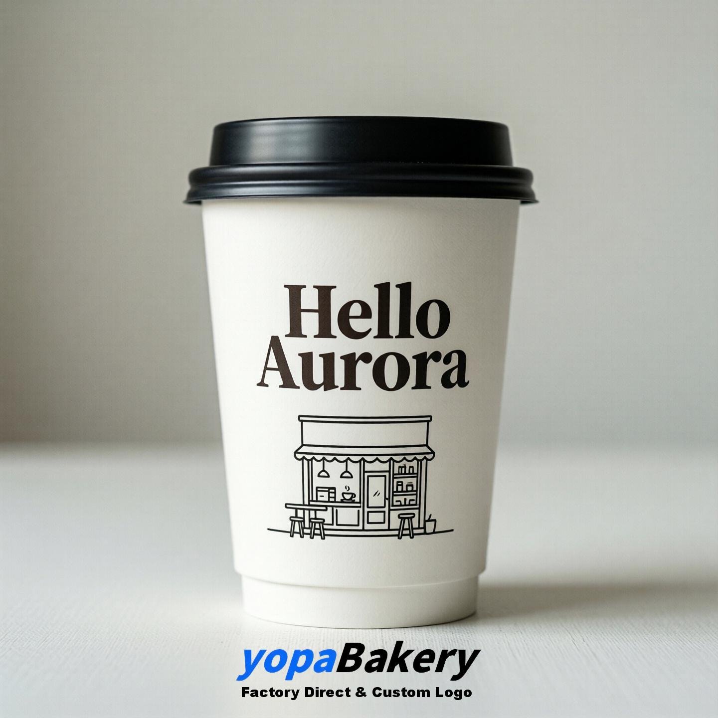 Welcome to Aurora Printed Paper Coffee Cups | Aurora Coffee Packaging Design Firm