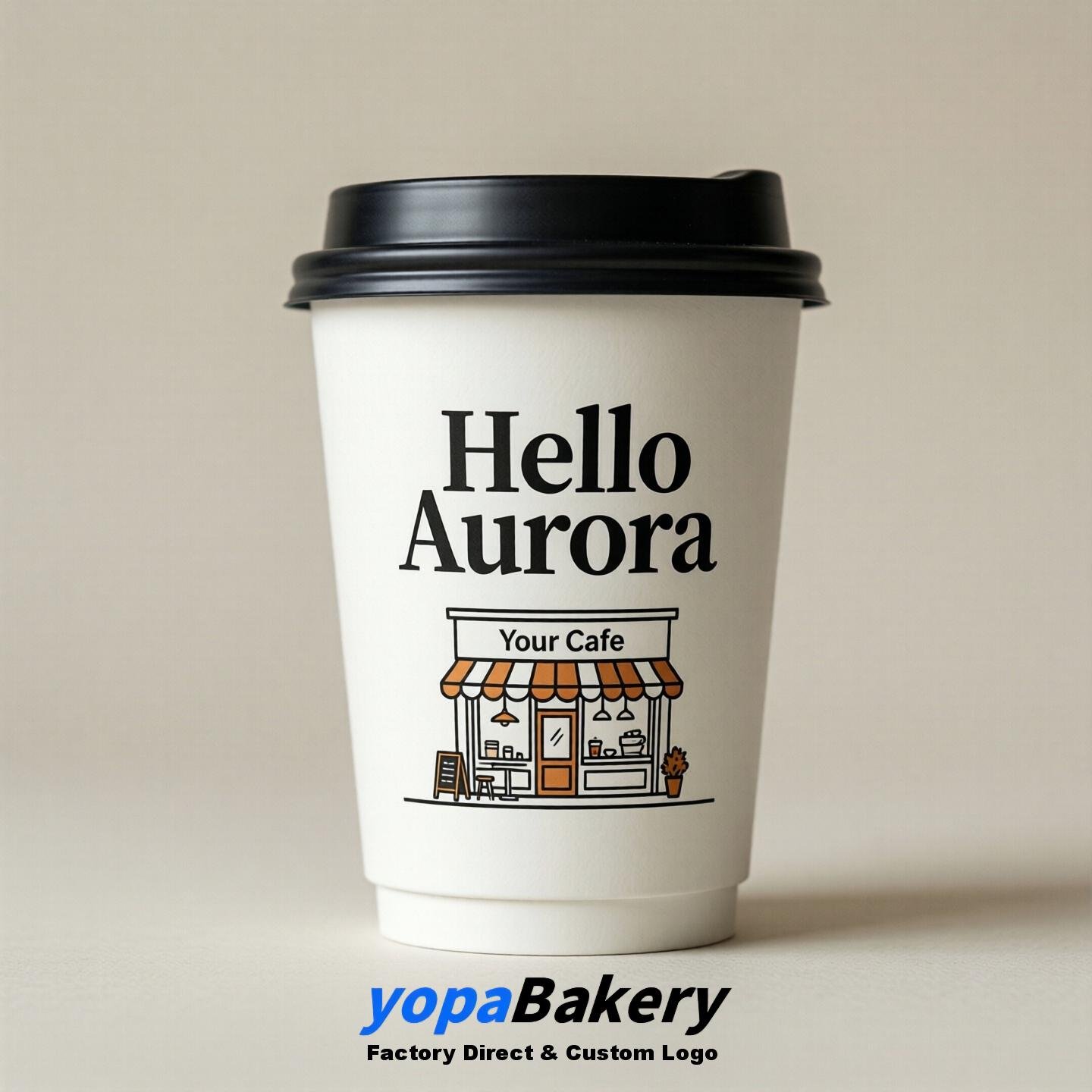 Welcome to Aurora Printed Paper Coffee Cups | Aurora Coffee Packaging Design Firm