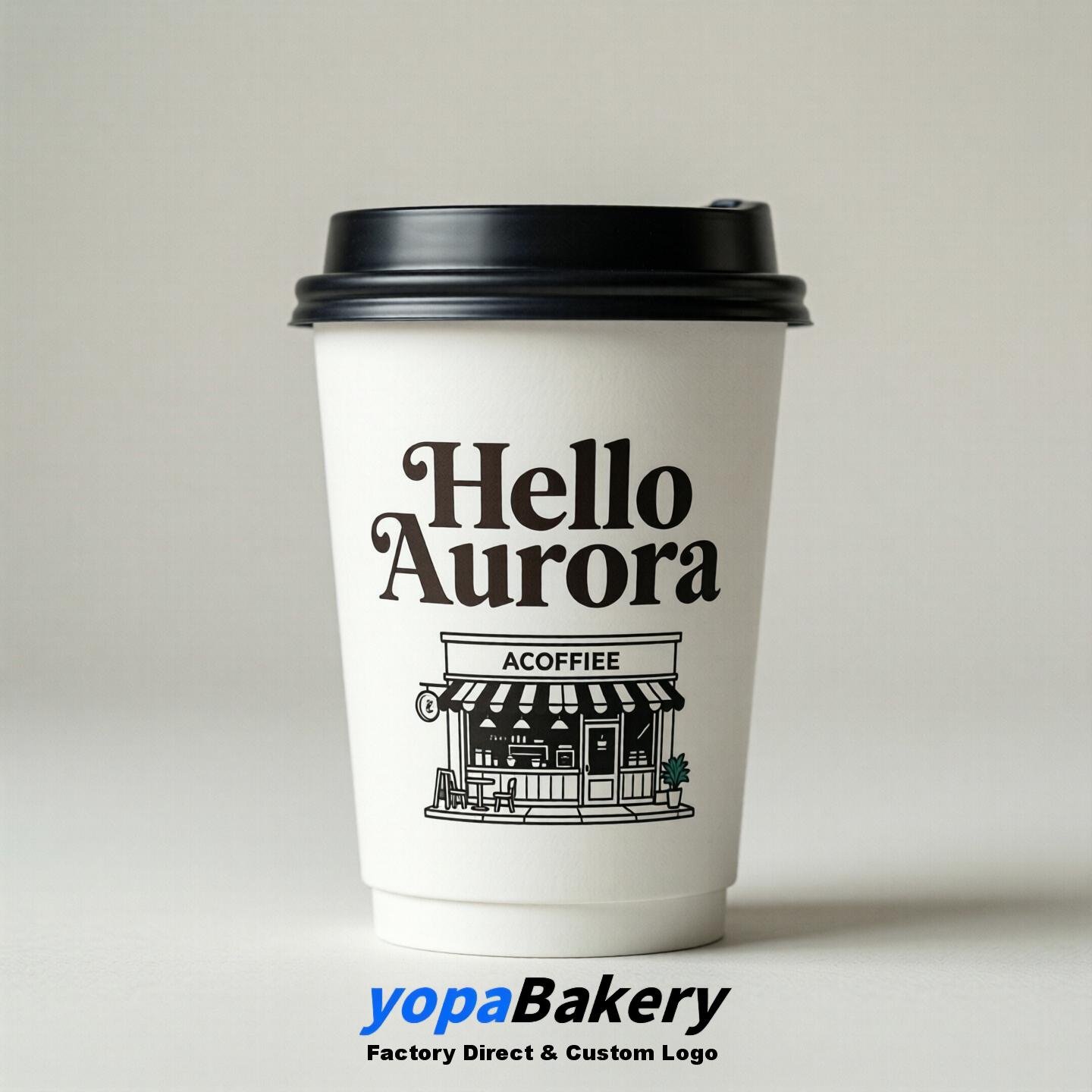 Welcome to Aurora Printed Paper Coffee Cups | Aurora Coffee Packaging Design Firm