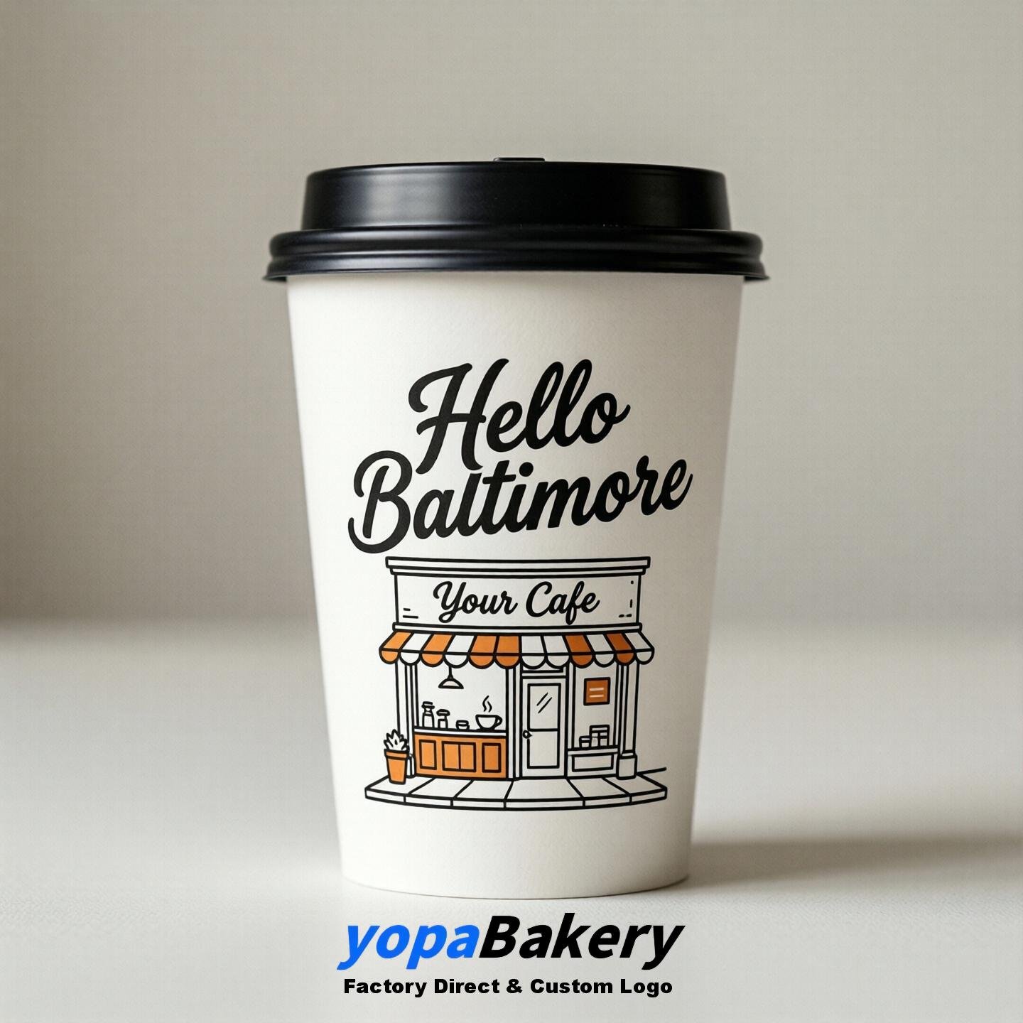 Welcome to Baltimore Printed Paper Coffee Cups | Baltimore Coffee Packaging Design Firm