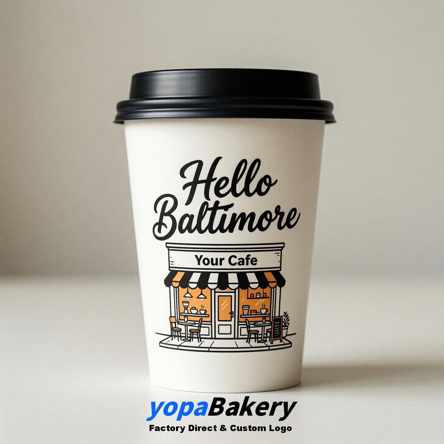 Welcome to Baltimore Printed Paper Coffee Cups | Baltimore Coffee Packaging Design Firm